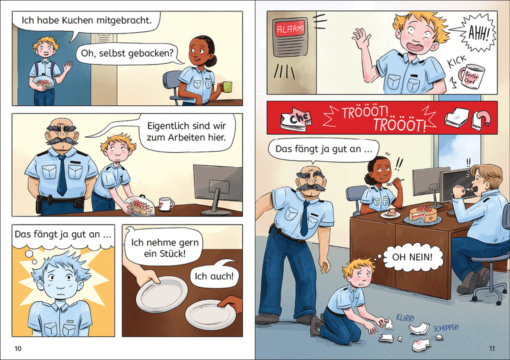 Weitere Ansicht: Leselöwen Comics 1. Klasse - Plötzlich Polizist! | Katja Reider