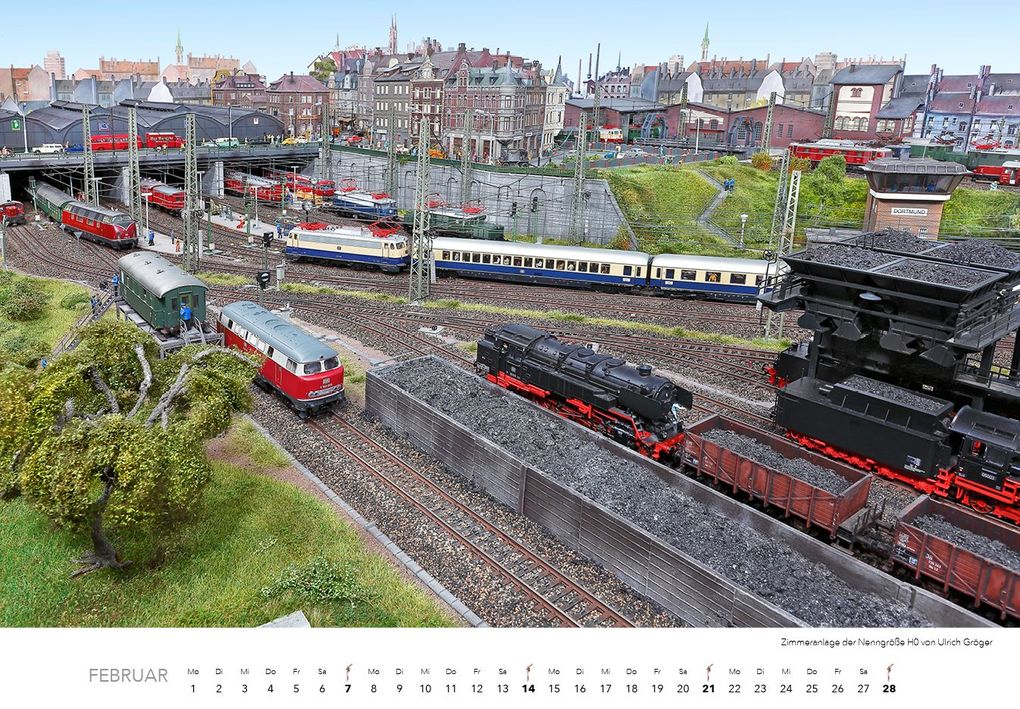 Weitere Ansicht: Traumanlagen von Modellbahnprofis Kalender 2027