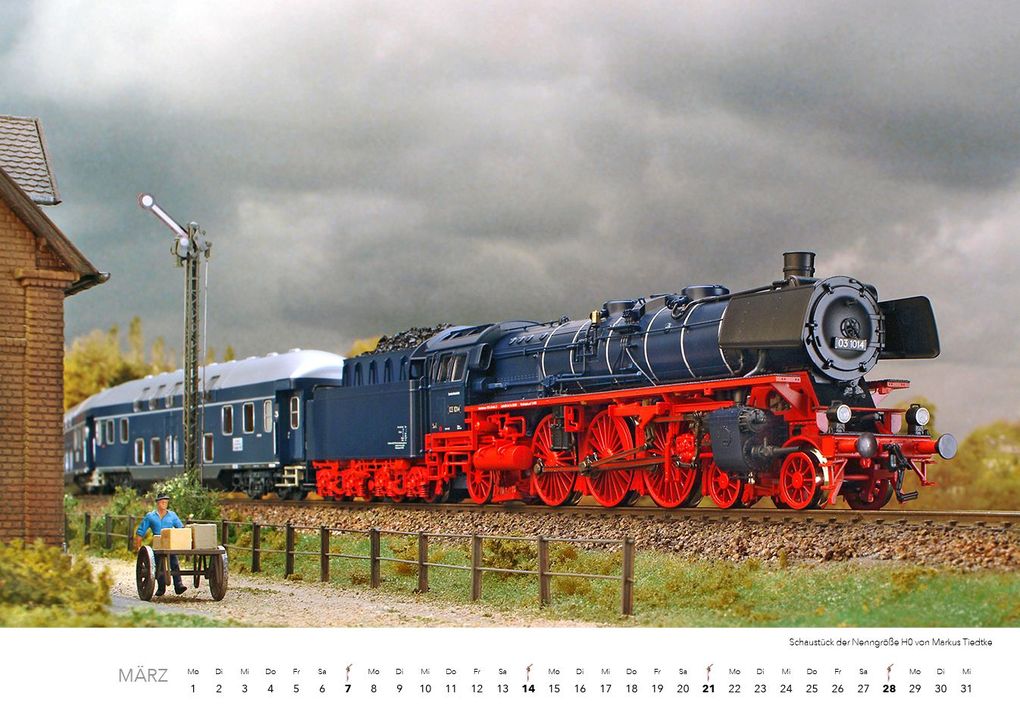 Weitere Ansicht: Traumanlagen von Modellbahnprofis Kalender 2027