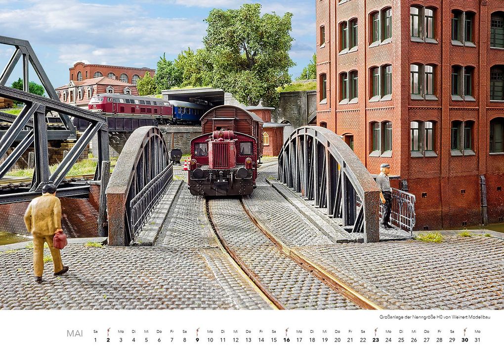 Weitere Ansicht: Traumanlagen von Modellbahnprofis Kalender 2027