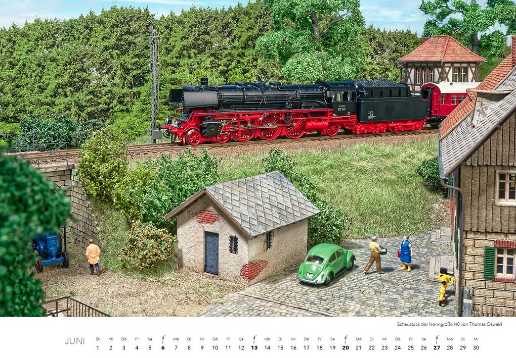Weitere Ansicht: Traumanlagen von Modellbahnprofis Kalender 2027