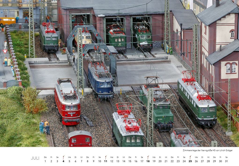 Weitere Ansicht: Traumanlagen von Modellbahnprofis Kalender 2027