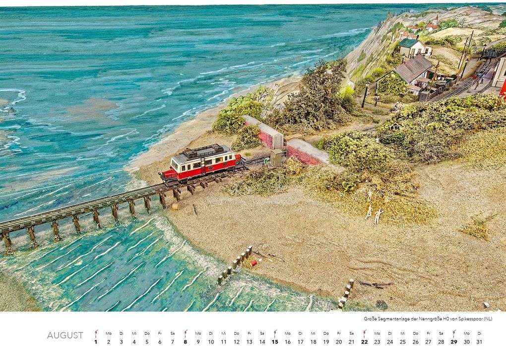 Weitere Ansicht: Traumanlagen von Modellbahnprofis Kalender 2027