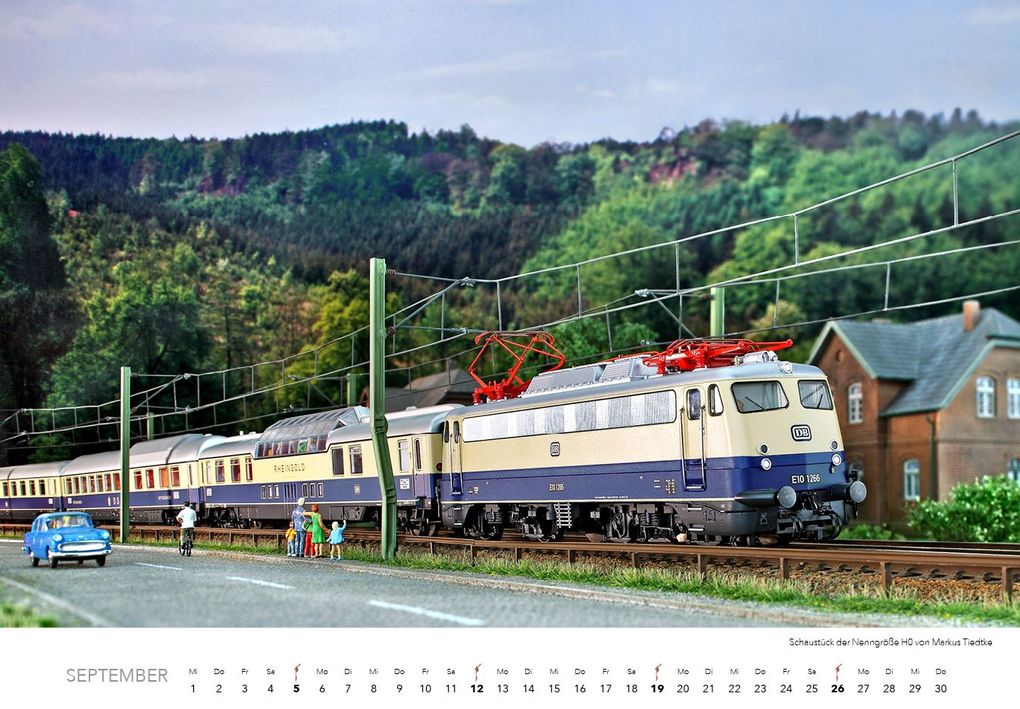 Weitere Ansicht: Traumanlagen von Modellbahnprofis Kalender 2027