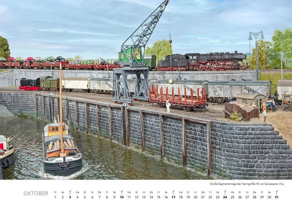 Weitere Ansicht: Traumanlagen von Modellbahnprofis Kalender 2027