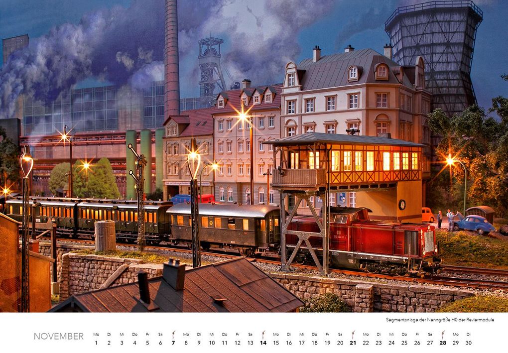 Weitere Ansicht: Traumanlagen von Modellbahnprofis Kalender 2027