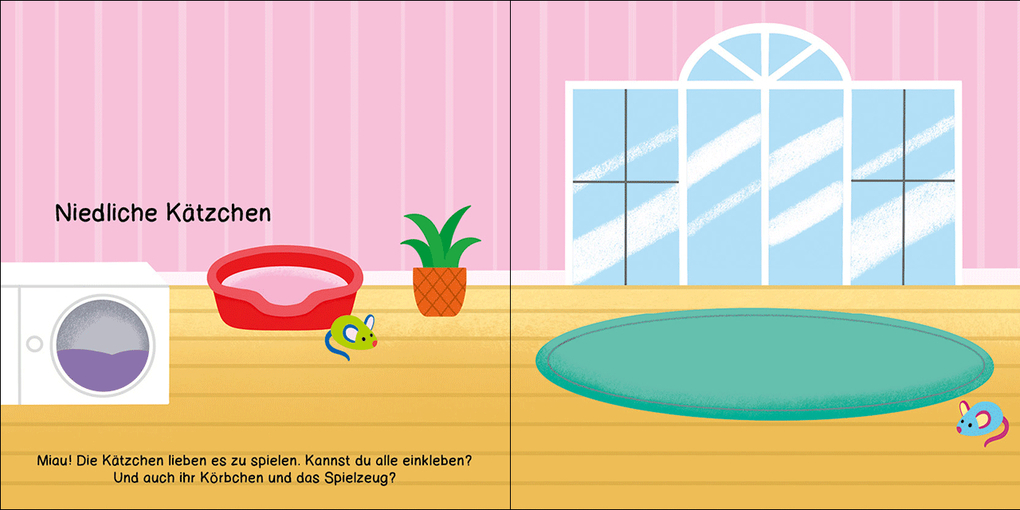 Weitere Ansicht: Stickerspaß für kleine Hände - Tierkinder