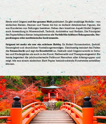 Weitere Ansicht: Origami-Wochenkalender 2027