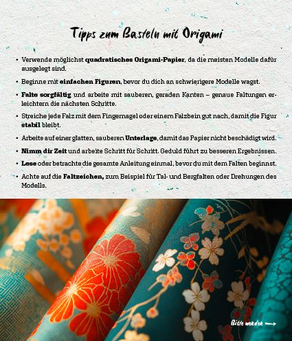 Weitere Ansicht: Origami-Wochenkalender 2027
