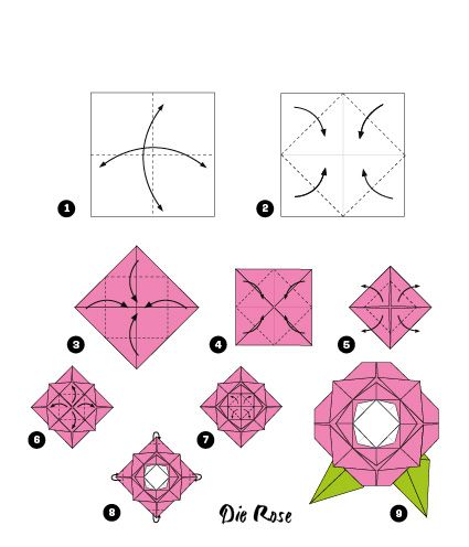 Weitere Ansicht: Origami-Wochenkalender 2027