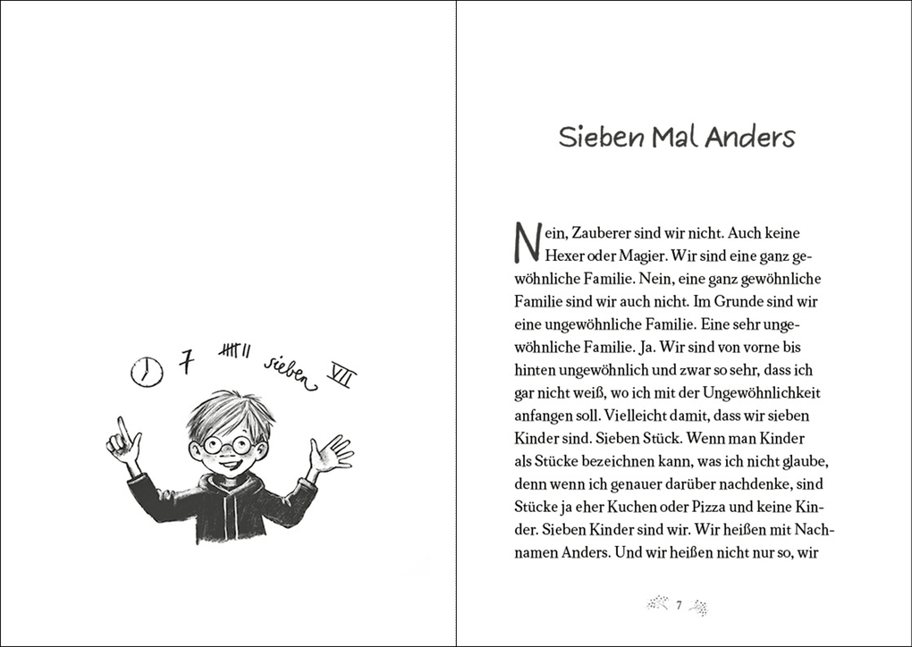 Weitere Ansicht: Sieben Mal Anders (Band 1) - Adele möchte die Welt umarmen | Sabine Bohlmann