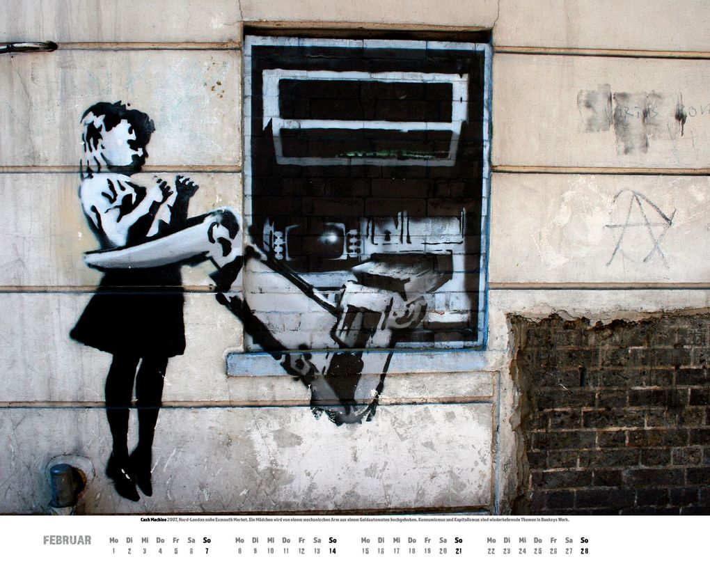 Weitere Ansicht: Banksy Kalender 2027 Premium XXL-Posterkalender