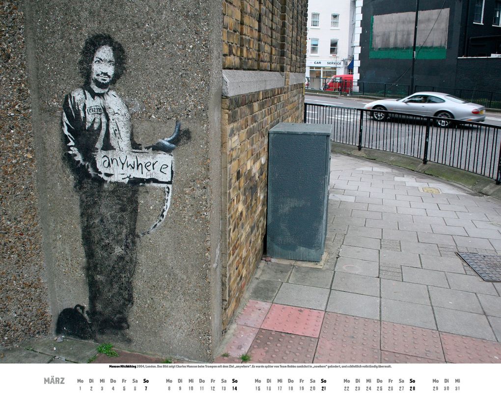 Weitere Ansicht: Banksy Kalender 2027 Premium XXL-Posterkalender