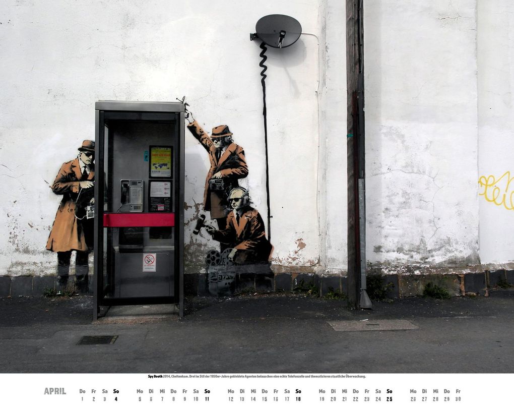 Weitere Ansicht: Banksy Kalender 2027 Premium XXL-Posterkalender
