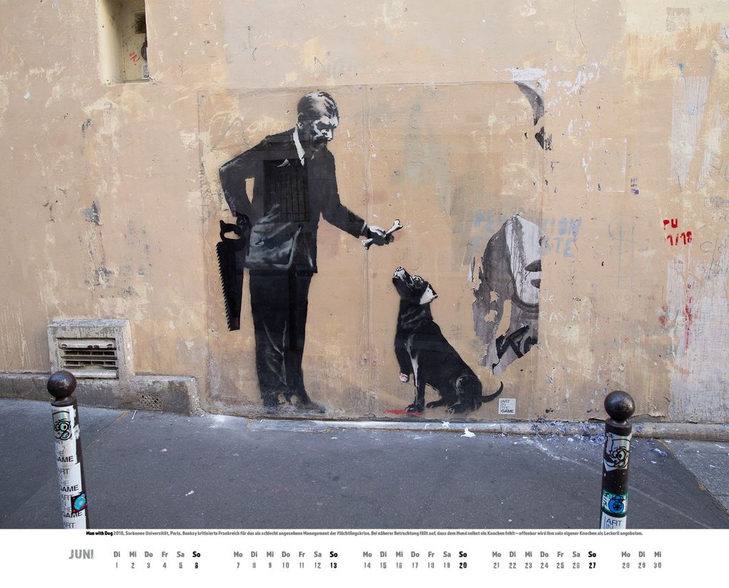Weitere Ansicht: Banksy Kalender 2027 Premium XXL-Posterkalender