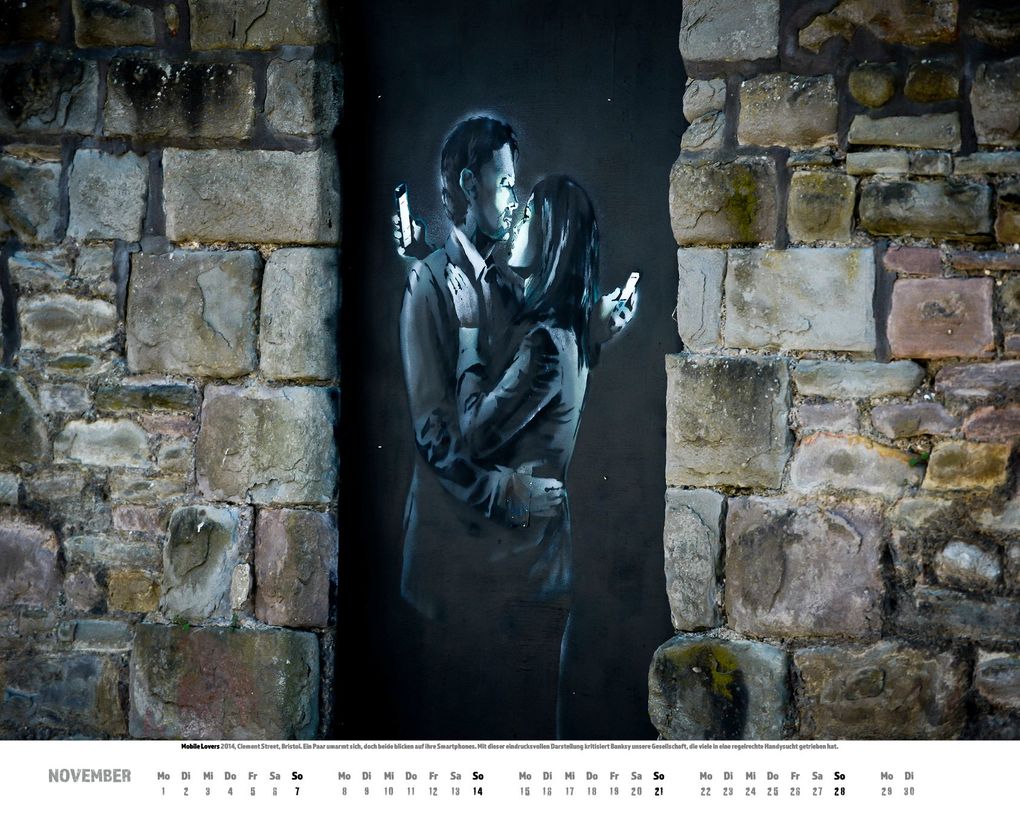 Weitere Ansicht: Banksy Kalender 2027 Premium XXL-Posterkalender