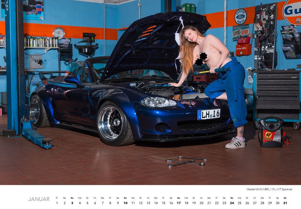Weitere Ansicht: Schrauberträume Kalender 2027 | Frank Lutzebäck