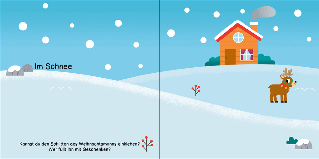 Weitere Ansicht: Stickerspaß für kleine Hände - Weihnachten