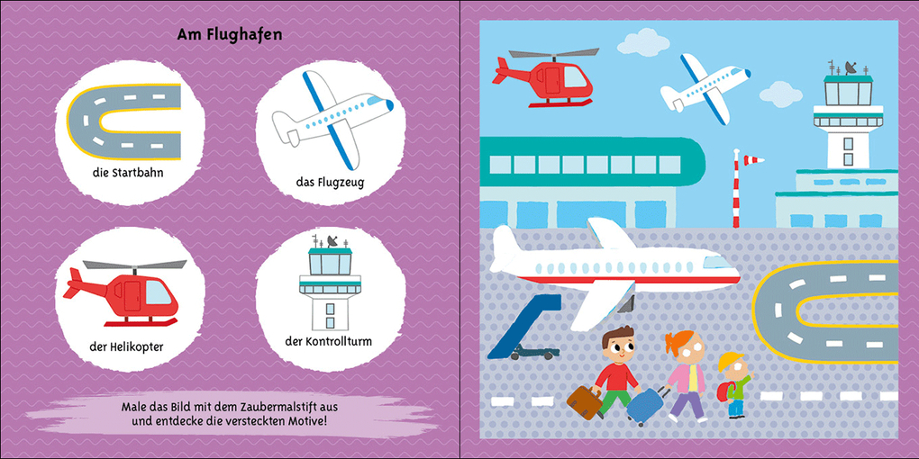 Weitere Ansicht: Das magische Wassermalbuch - Fahrzeuge
