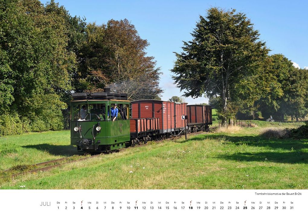 Weitere Ansicht: Dampfloks in Farbe Kalender 2027 | Jörg Hajt