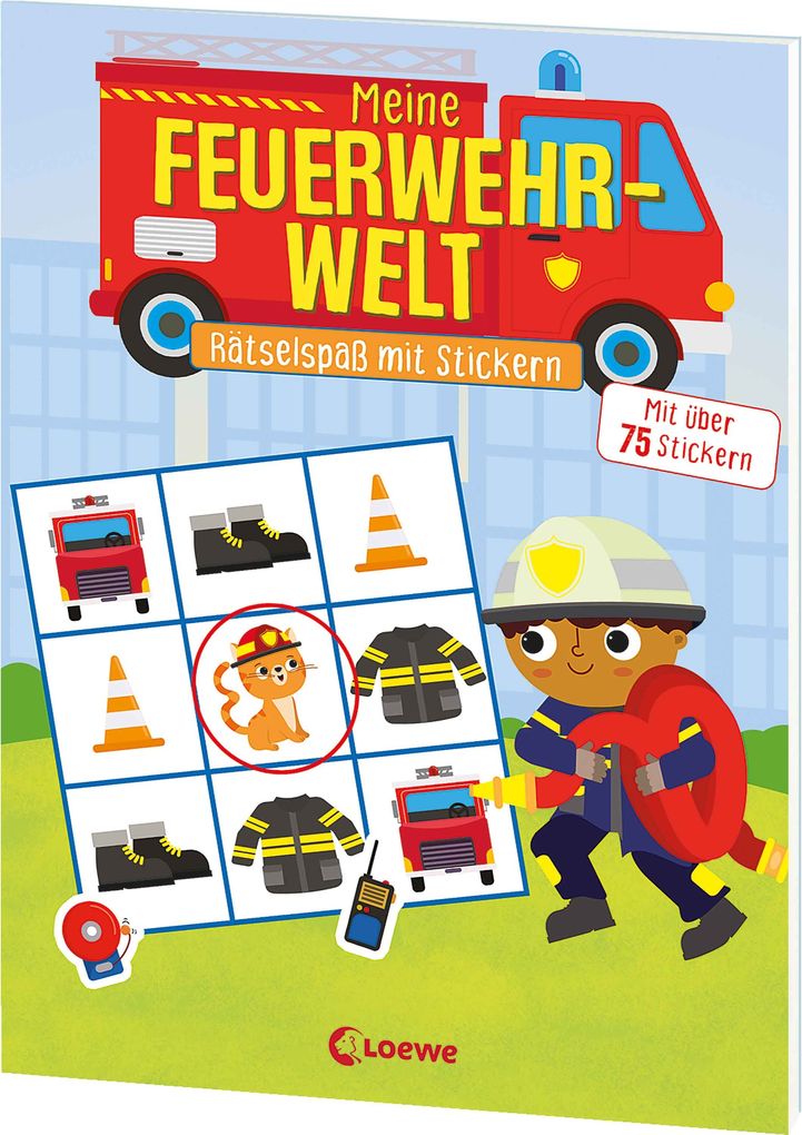Weitere Ansicht: Meine Feuerwehr-Welt - Rätselspaß mit Stickern