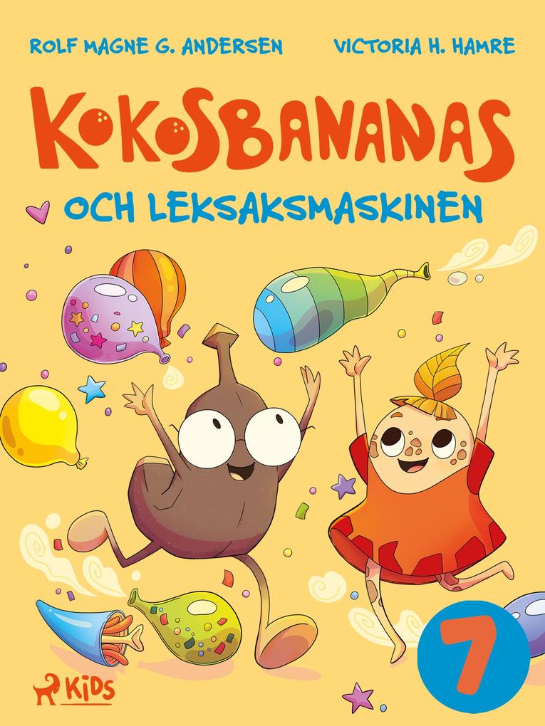 Produktbild: Kokosbananas och leksaksmaskinen | Rolf Magne G. Andersen