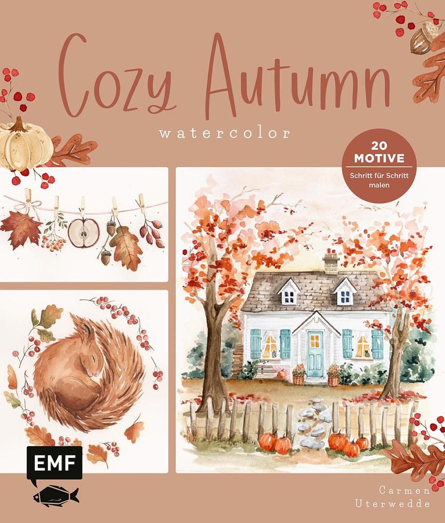 Produktbild: Cozy Autumn - Watercolor im Herbst | Carmen Uterwedde
