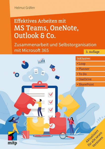 Produktbild: Effektives Arbeiten mit MS Teams, OneNote, Outlook & Co. | Helmut Gräfen