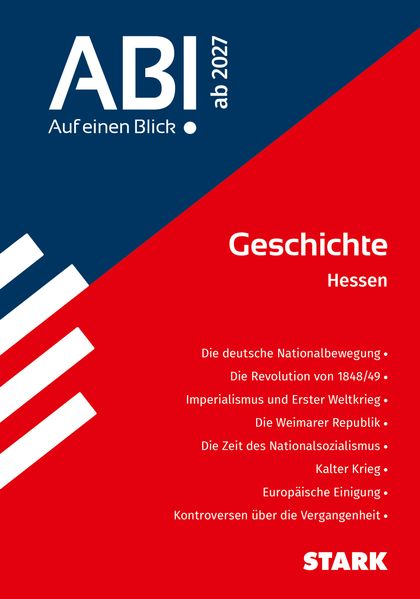Produktbild: STARK Geschichte - Abi - Auf einen Blick! 2027 Hessen