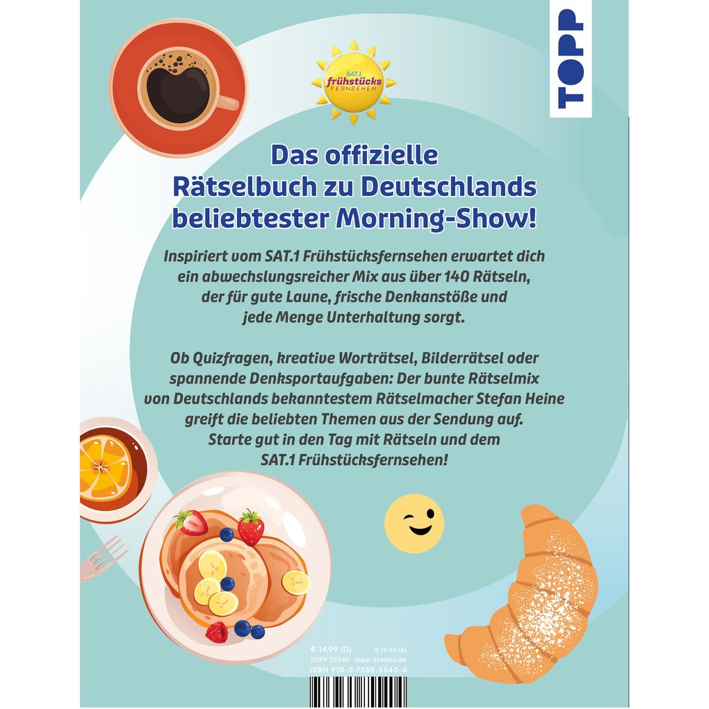 Weitere Ansicht: Das SAT.1-Frühstücksfernsehen-Rätselbuch | Stefan Heine