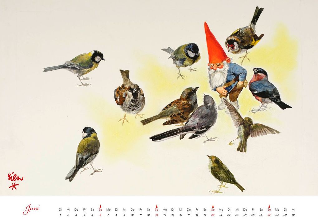 Weitere Ansicht: Heinzelmännchen Kalender 2027 | Rien Poortvliet