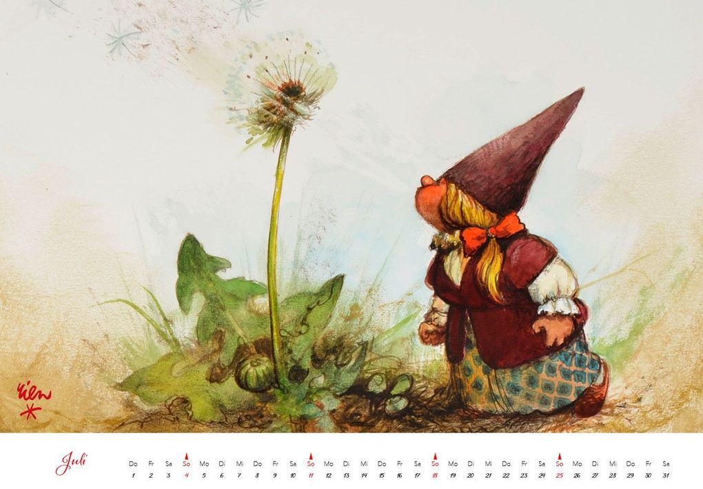 Weitere Ansicht: Heinzelmännchen Kalender 2027 | Rien Poortvliet