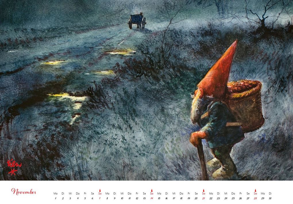 Weitere Ansicht: Heinzelmännchen Kalender 2027 | Rien Poortvliet
