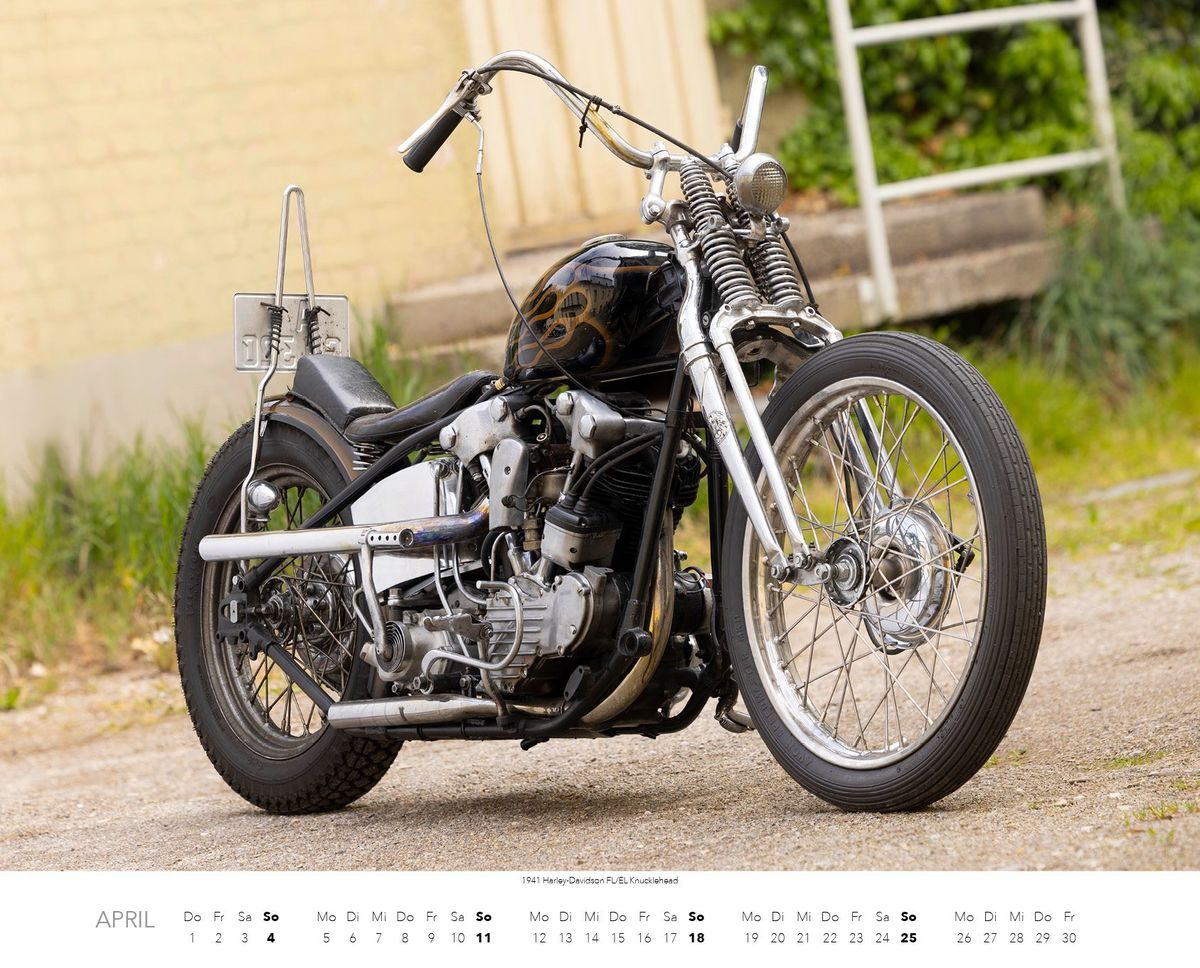 Weitere Ansicht: Best of Harley Davidson Kalender 2027 | Dieter Rebmann