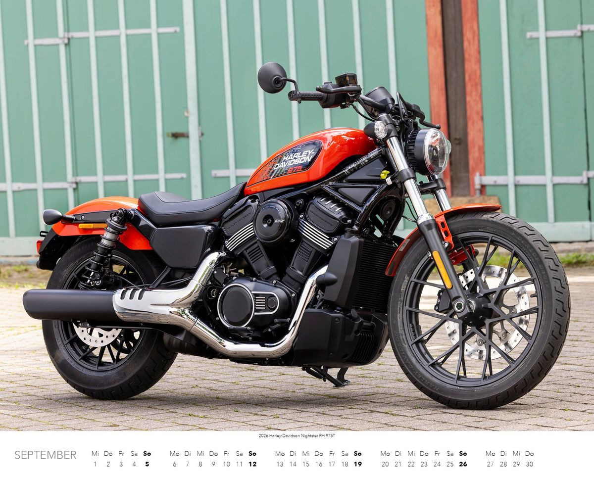 Weitere Ansicht: Best of Harley Davidson Kalender 2027 | Dieter Rebmann