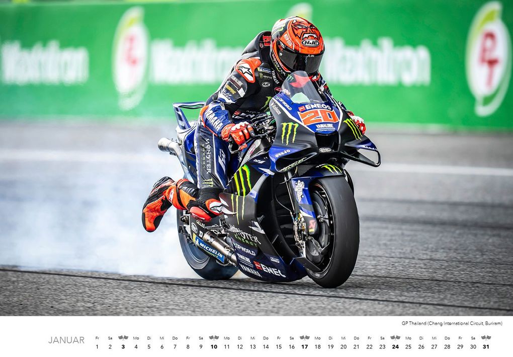 Weitere Ansicht: Motorrad Grand Prix Kalender 2027 | Ronny Lekl