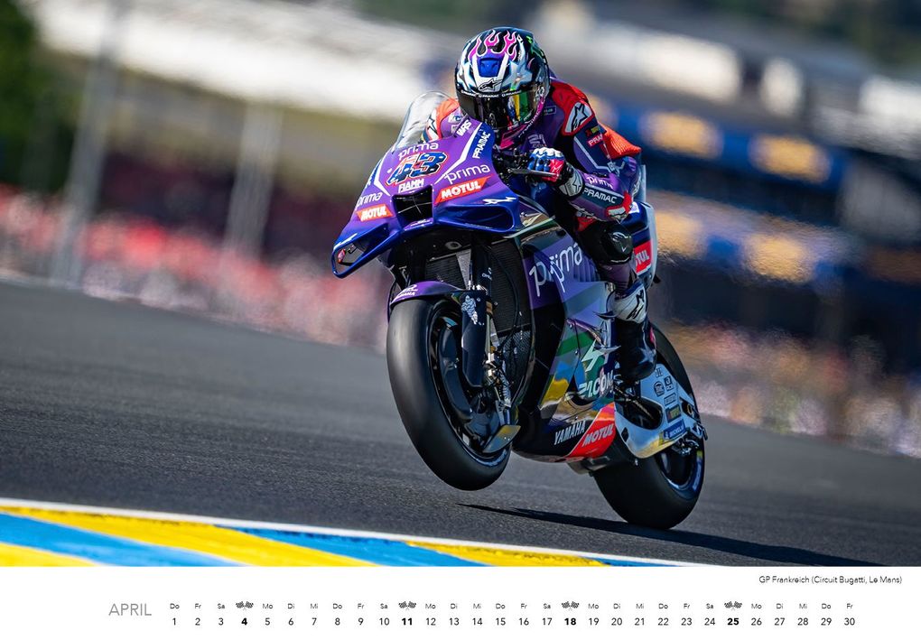 Weitere Ansicht: Motorrad Grand Prix Kalender 2027 | Ronny Lekl