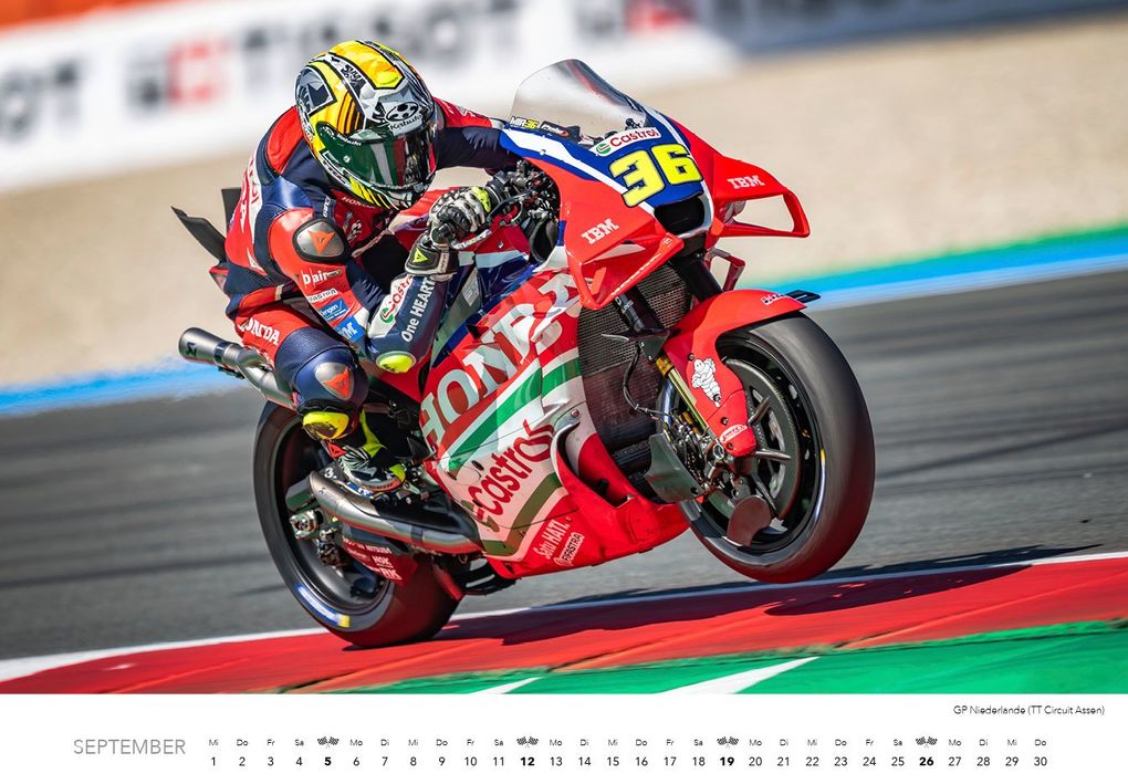 Weitere Ansicht: Motorrad Grand Prix Kalender 2027 | Ronny Lekl
