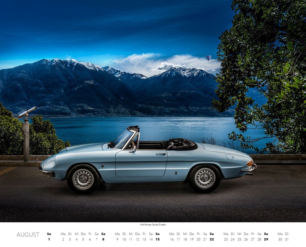 Weitere Ansicht: Passione Alfa Romeo Kalender 2027 | Andreas Goinar