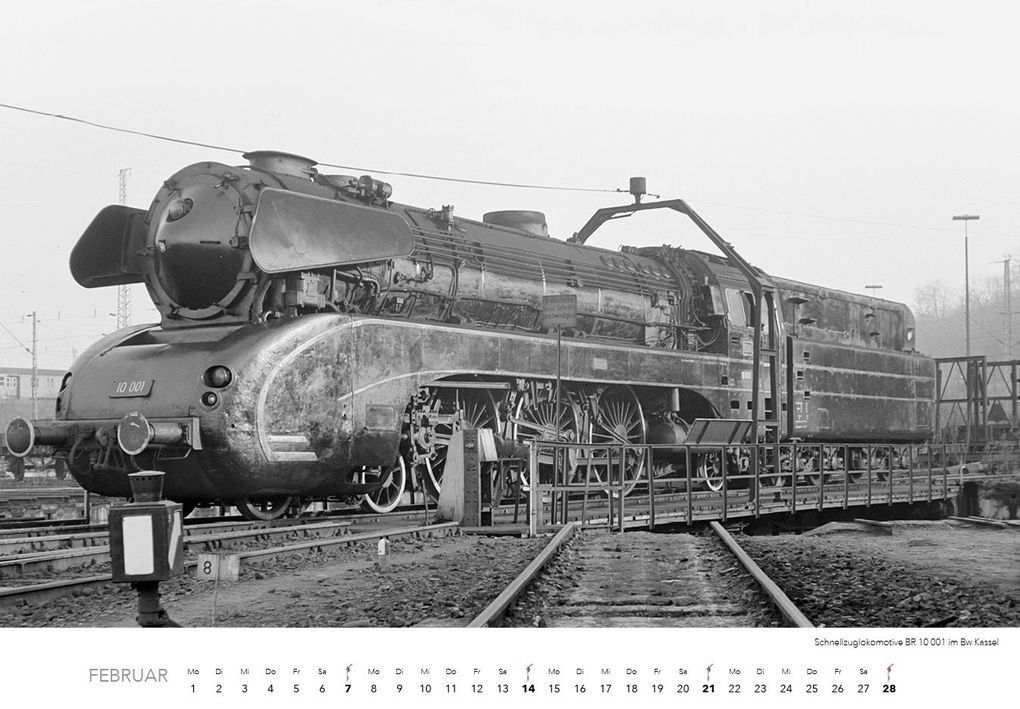 Weitere Ansicht: Historische Dampflokomotiven Kalender 2027
