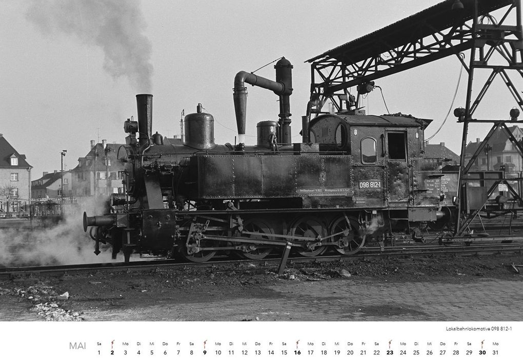 Weitere Ansicht: Historische Dampflokomotiven Kalender 2027