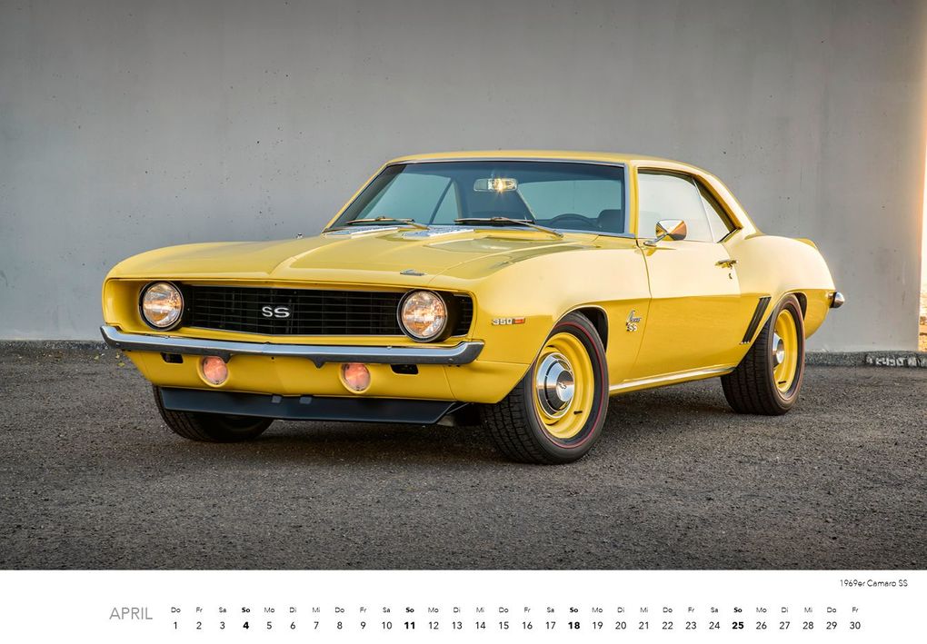 Weitere Ansicht: Muscle Cars Kalender 2027 | Frank Mundus