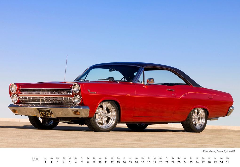 Weitere Ansicht: Muscle Cars Kalender 2027 | Frank Mundus