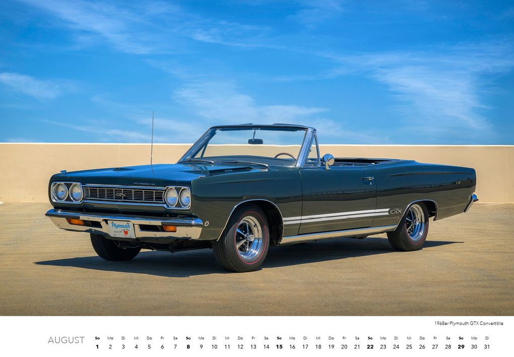 Weitere Ansicht: Muscle Cars Kalender 2027 | Frank Mundus