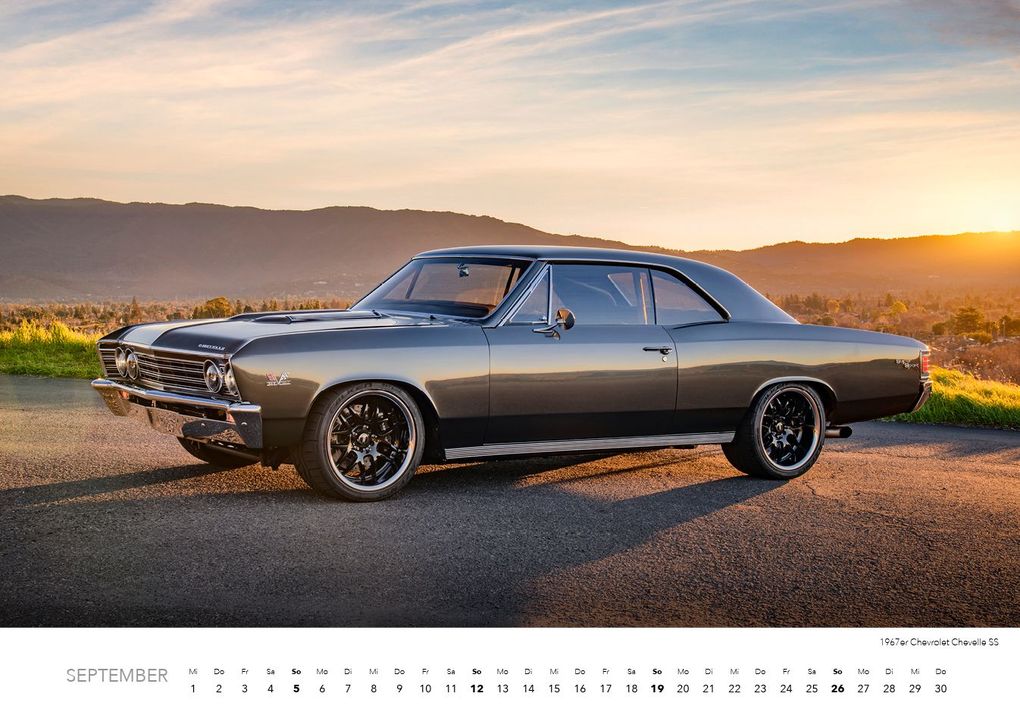 Weitere Ansicht: Muscle Cars Kalender 2027 | Frank Mundus