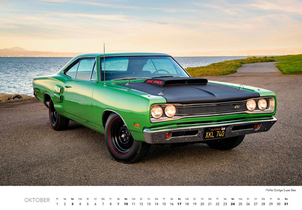 Weitere Ansicht: Muscle Cars Kalender 2027 | Frank Mundus
