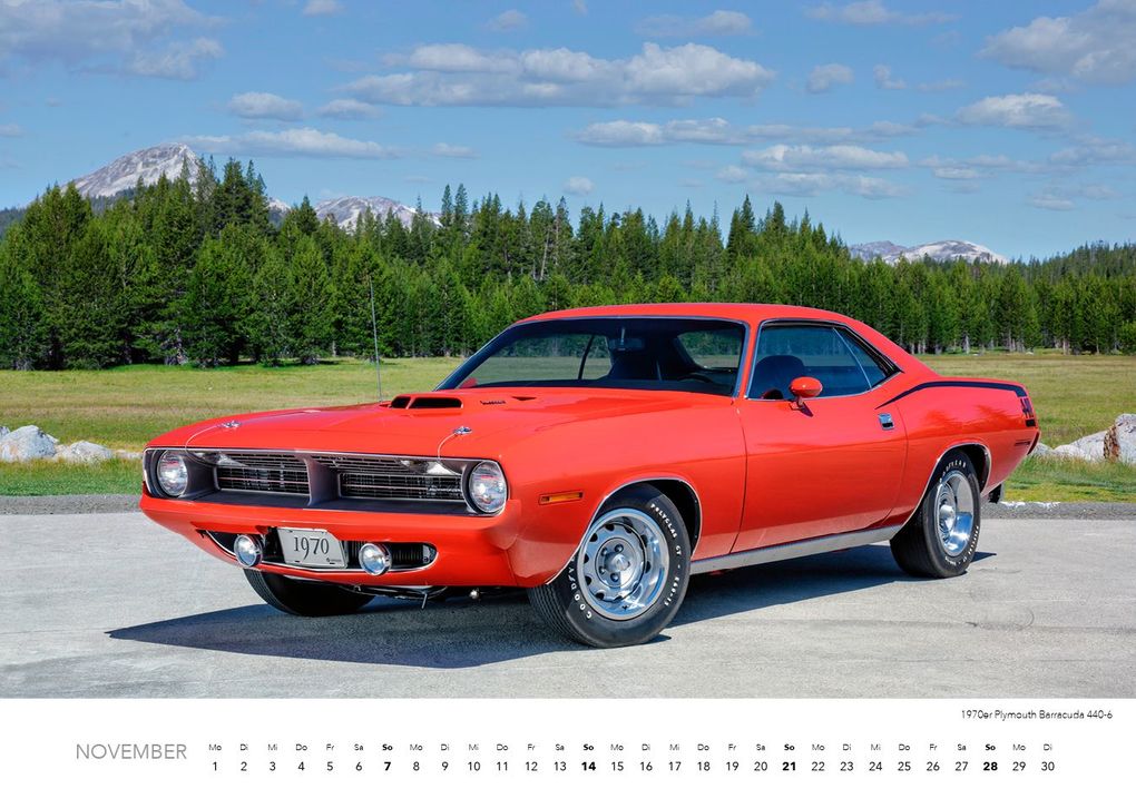 Weitere Ansicht: Muscle Cars Kalender 2027 | Frank Mundus