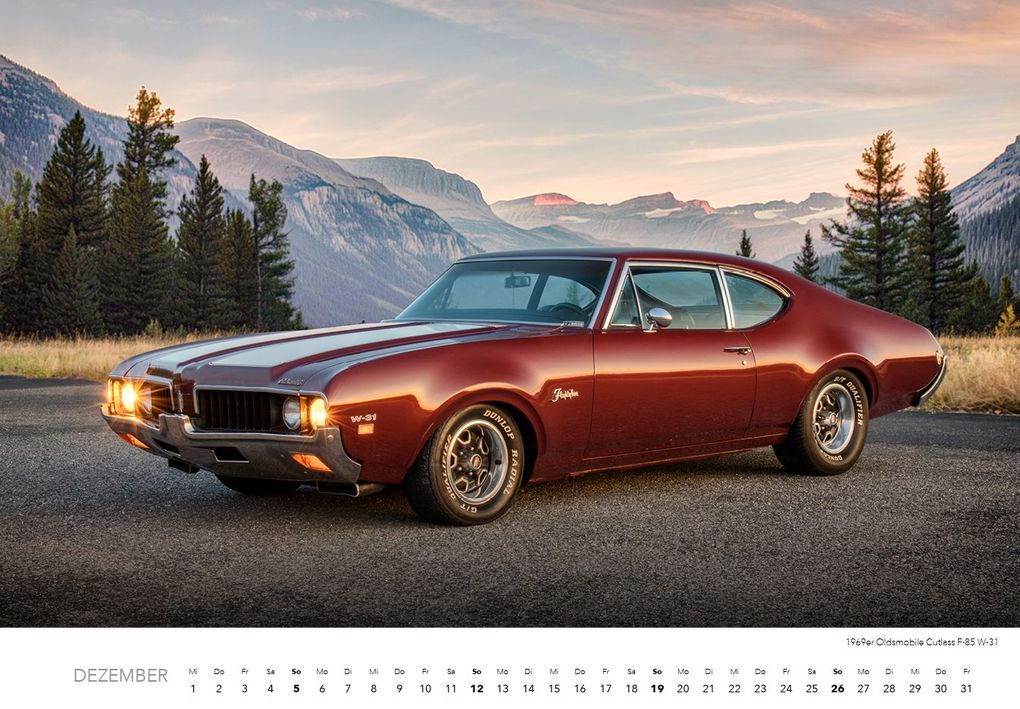 Weitere Ansicht: Muscle Cars Kalender 2027 | Frank Mundus