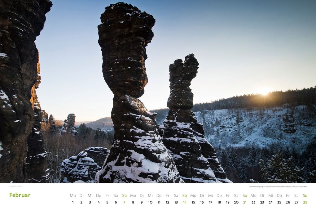 Weitere Ansicht: Kalender Sächsische & Böhmische Schweiz 2027