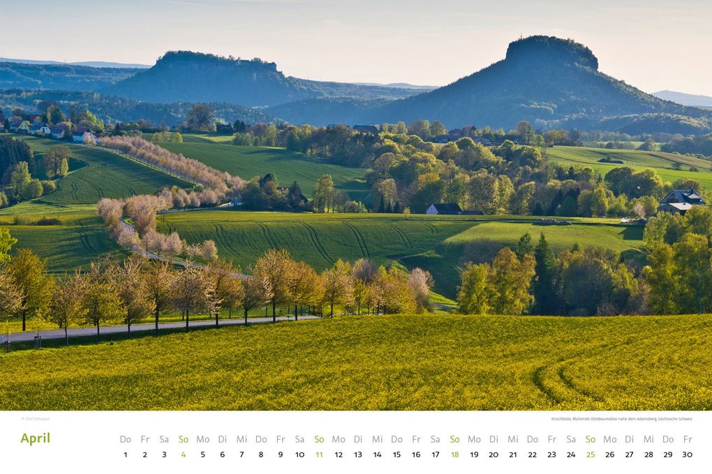 Weitere Ansicht: Kalender Sächsische & Böhmische Schweiz 2027